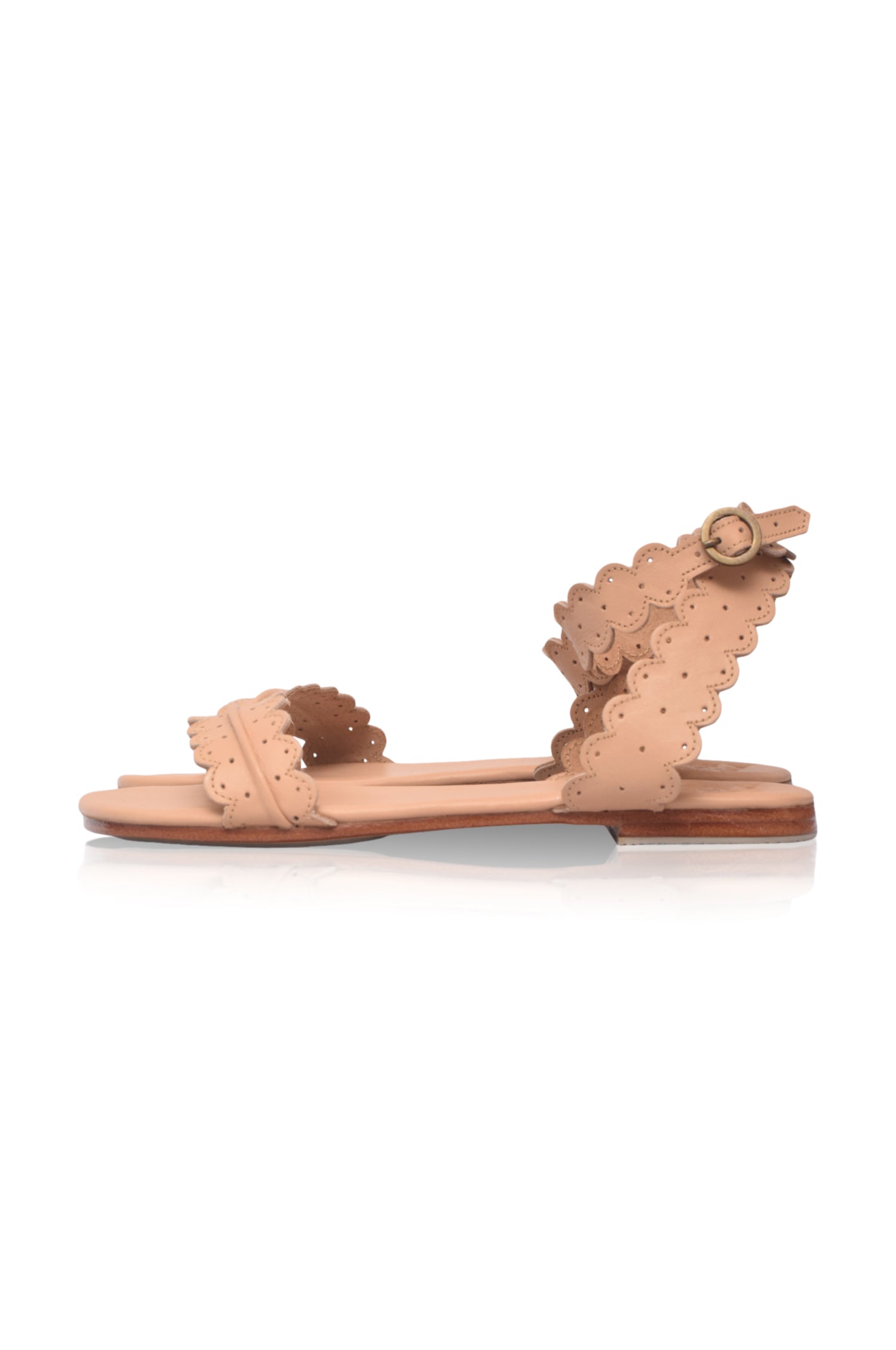 Nirvana Wrap Leather Sandals (Sz. 7.5, 8 & 9)-5