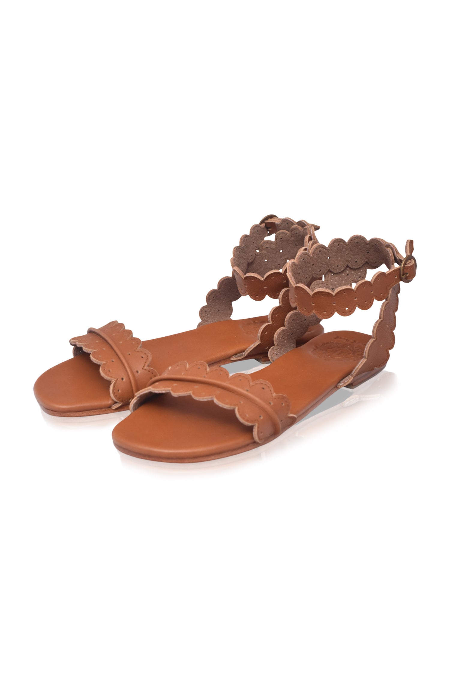 Nirvana Wrap Leather Sandals (Sz. 7.5, 8 & 9)-2