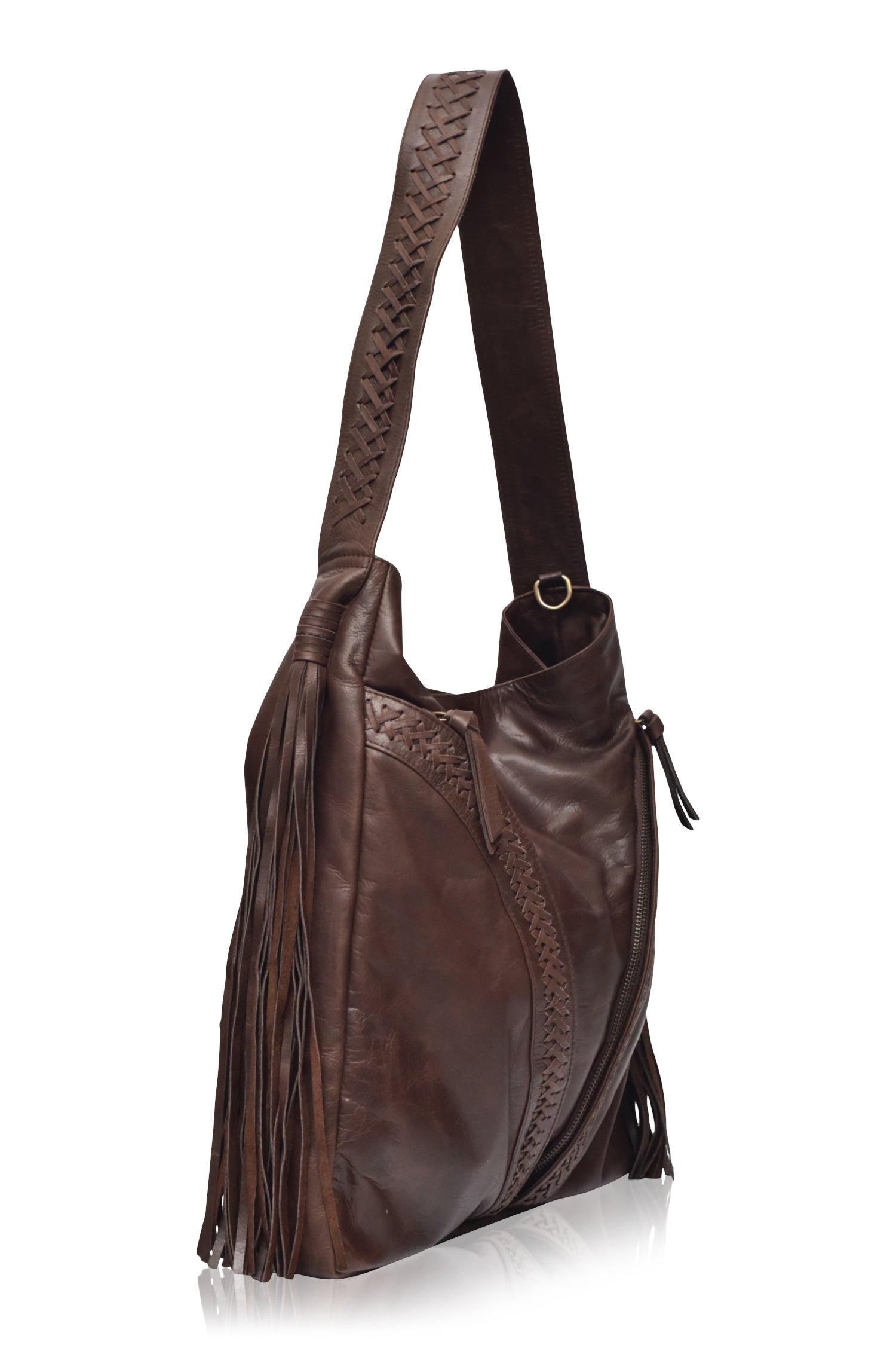 Nomad Tassel Leather Bag-4