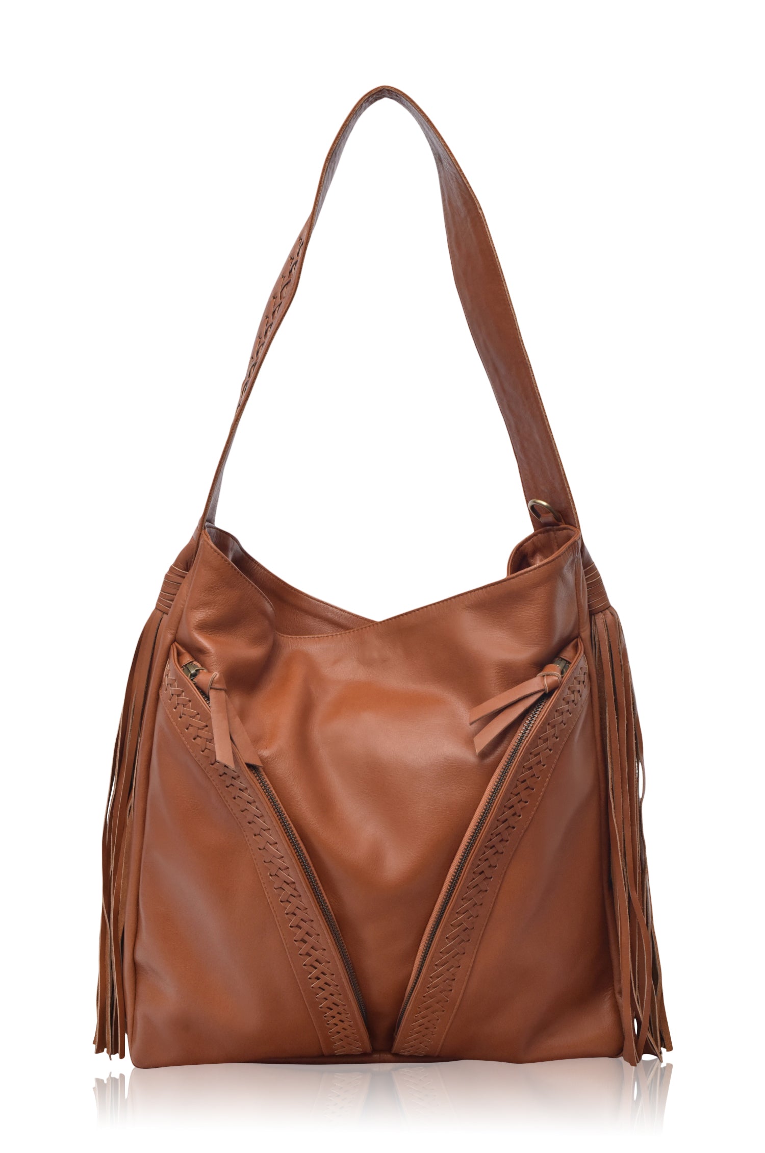 Nomad Tassel Leather Bag-6