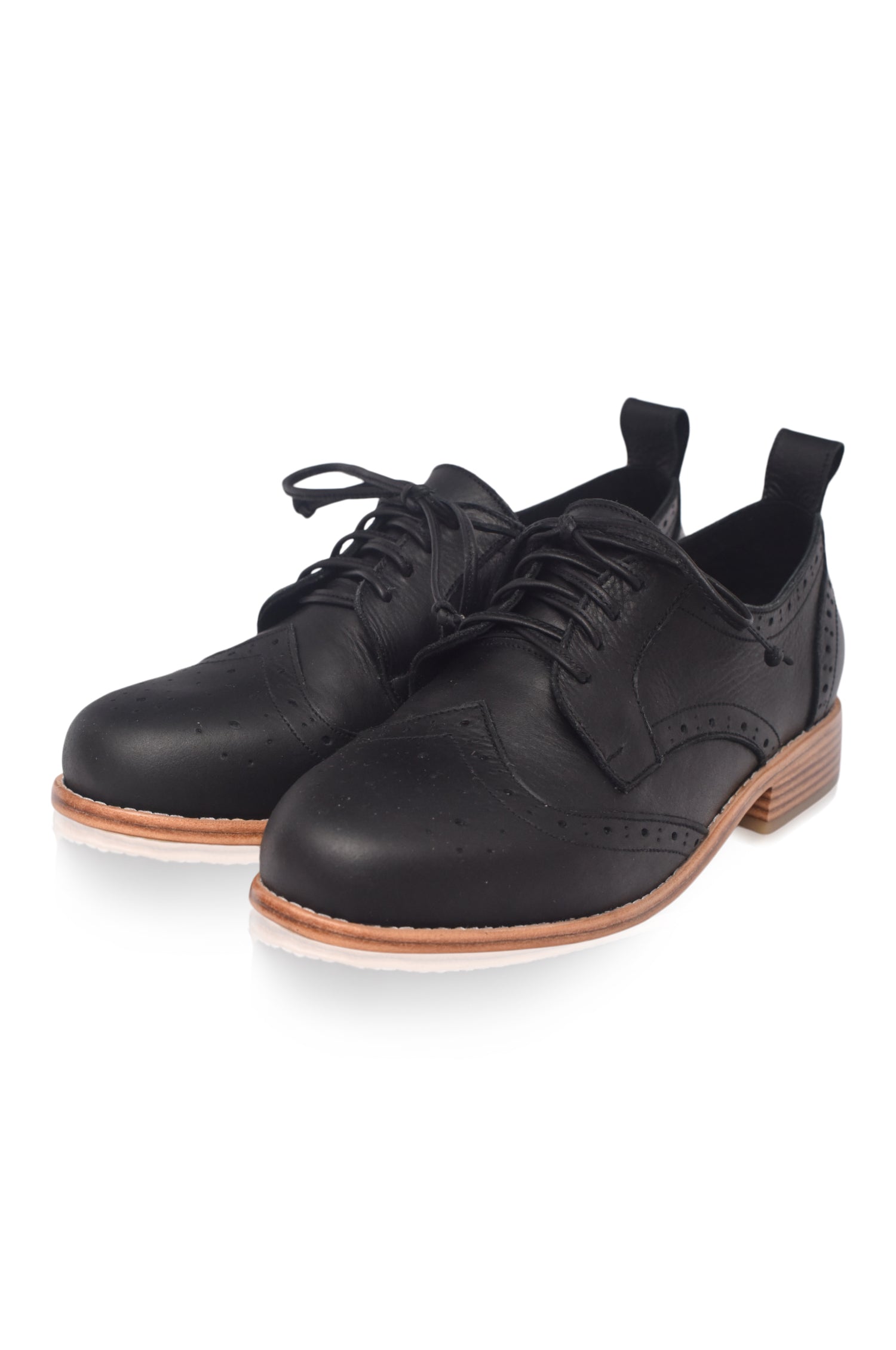 Northlight Cutout Leather Brogues-2