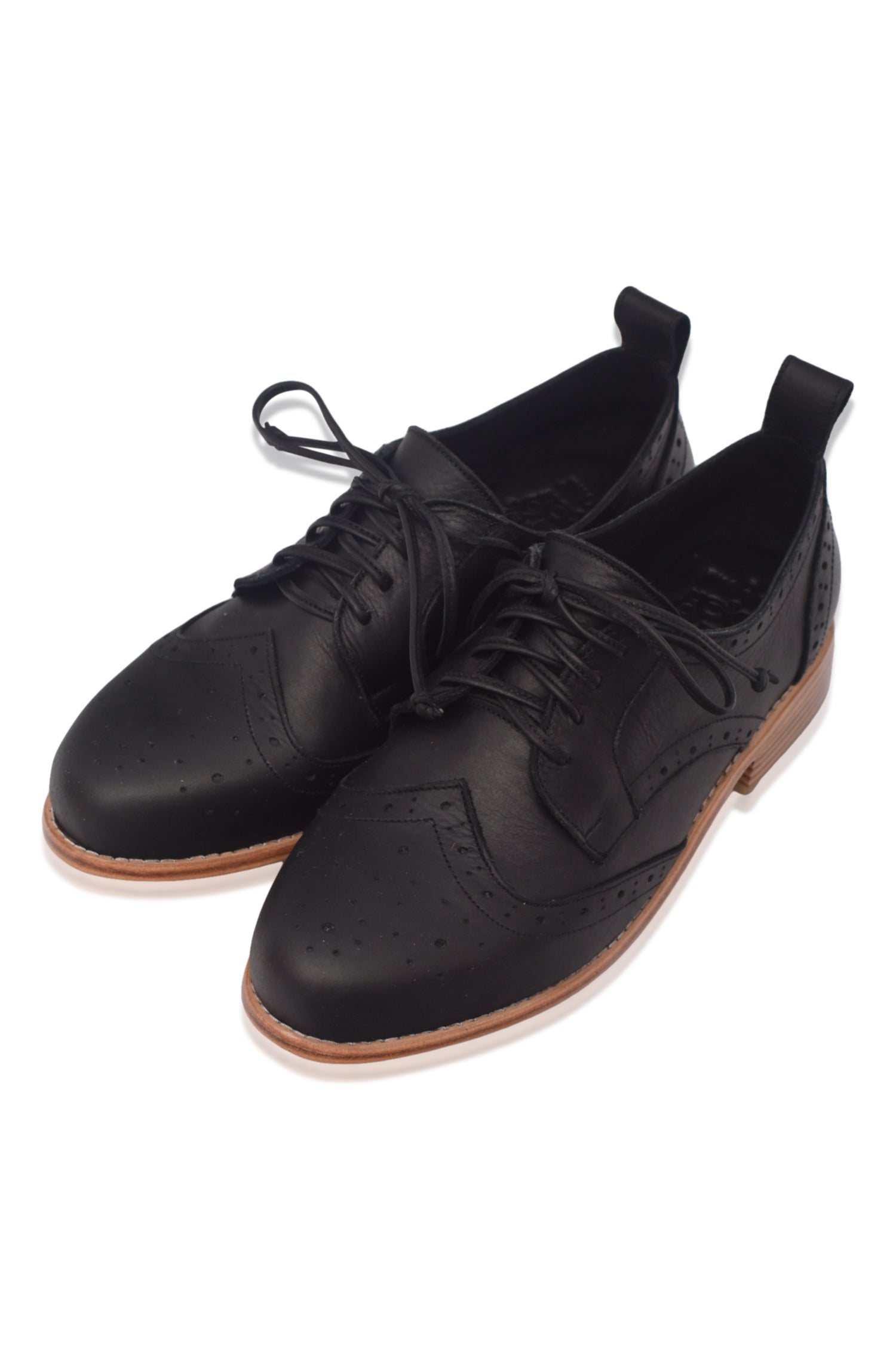 Northlight Cutout Leather Brogues-3