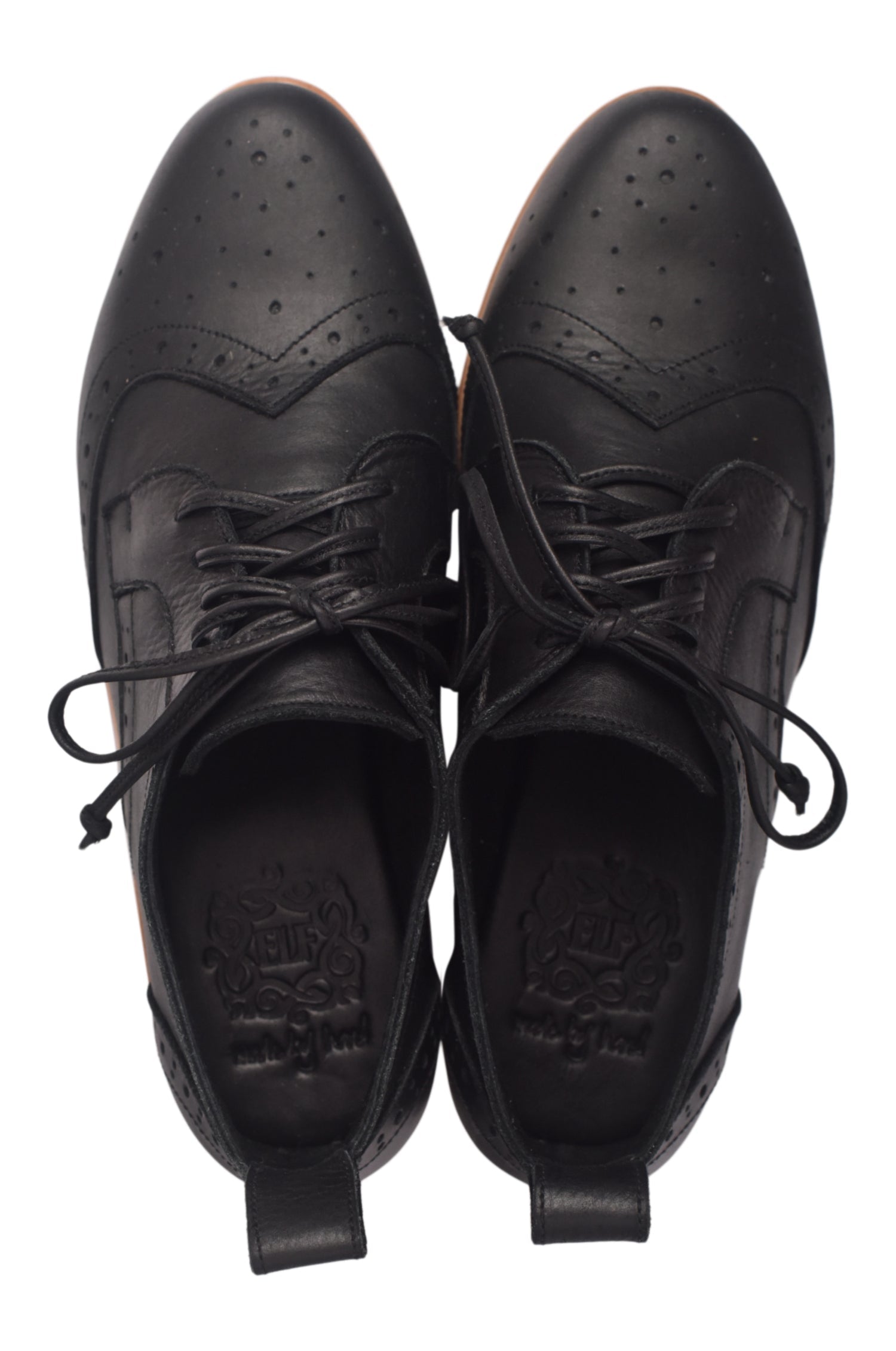 Northlight Cutout Leather Brogues-4