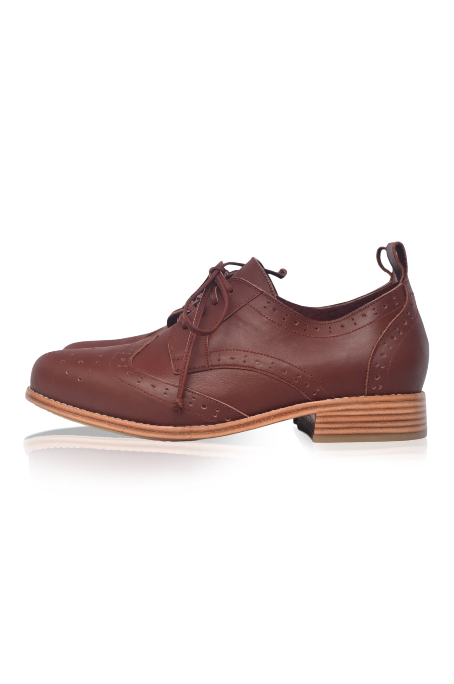 Northlight Cutout Leather Brogues-6