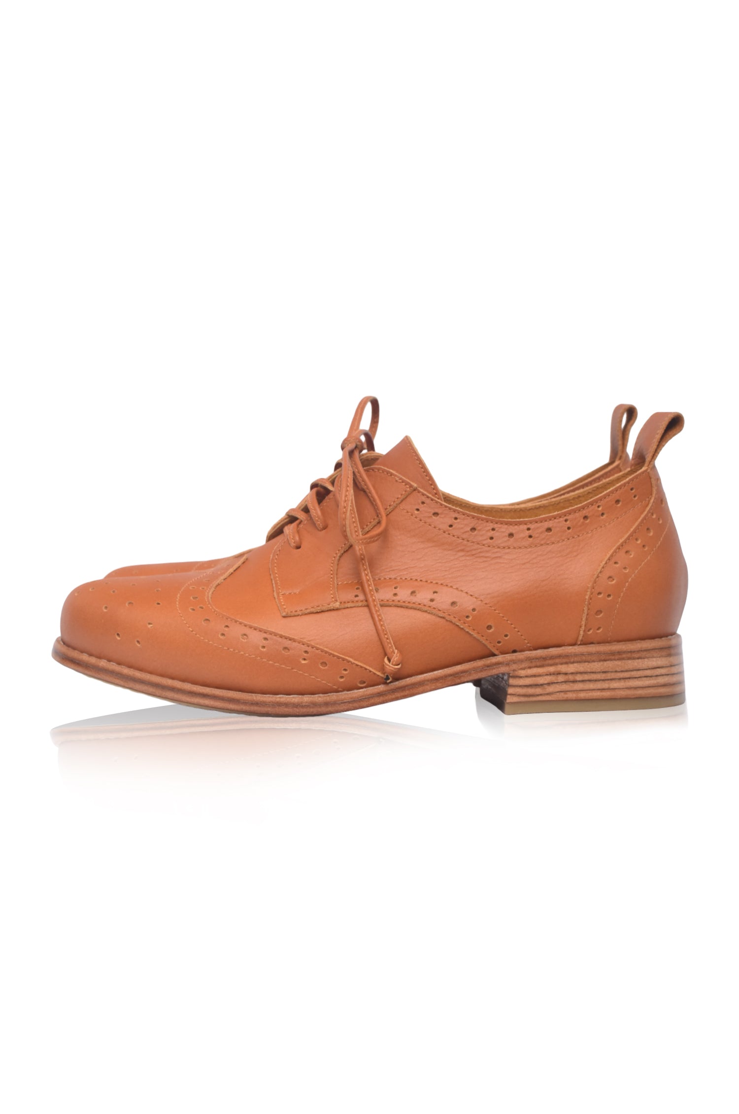 Northlight Cutout Leather Brogues-5