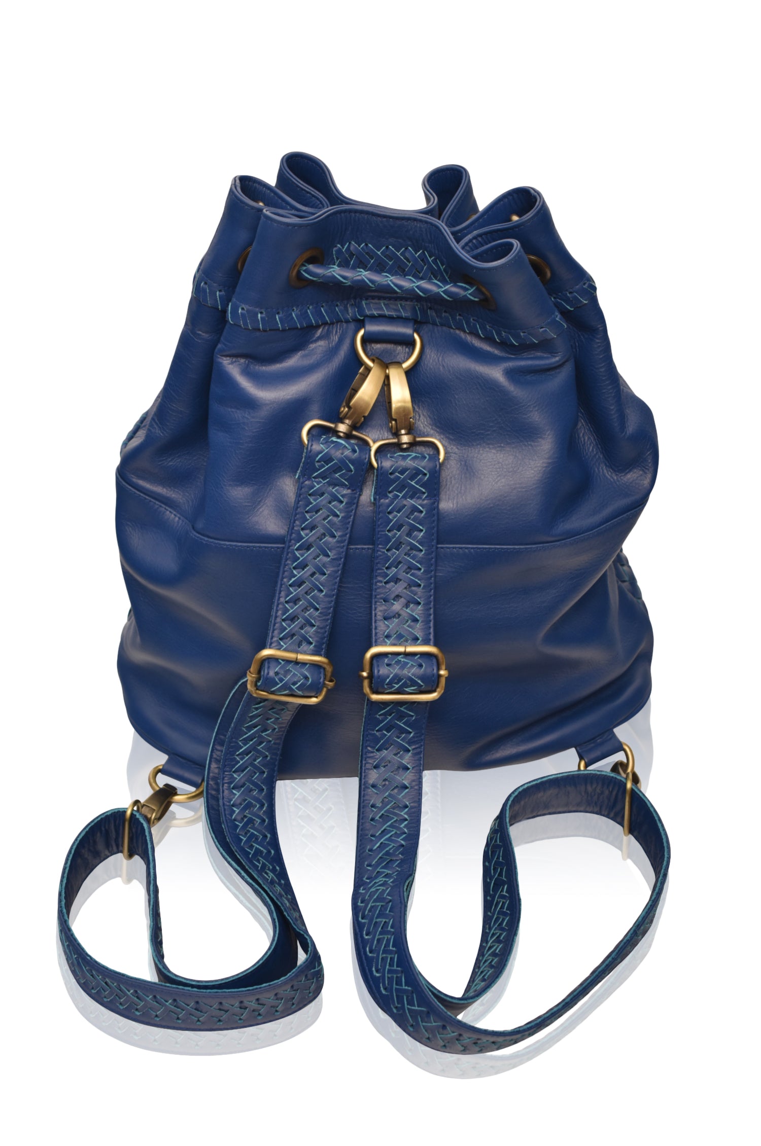Ocean Alley Convertible Leather Backpack-3
