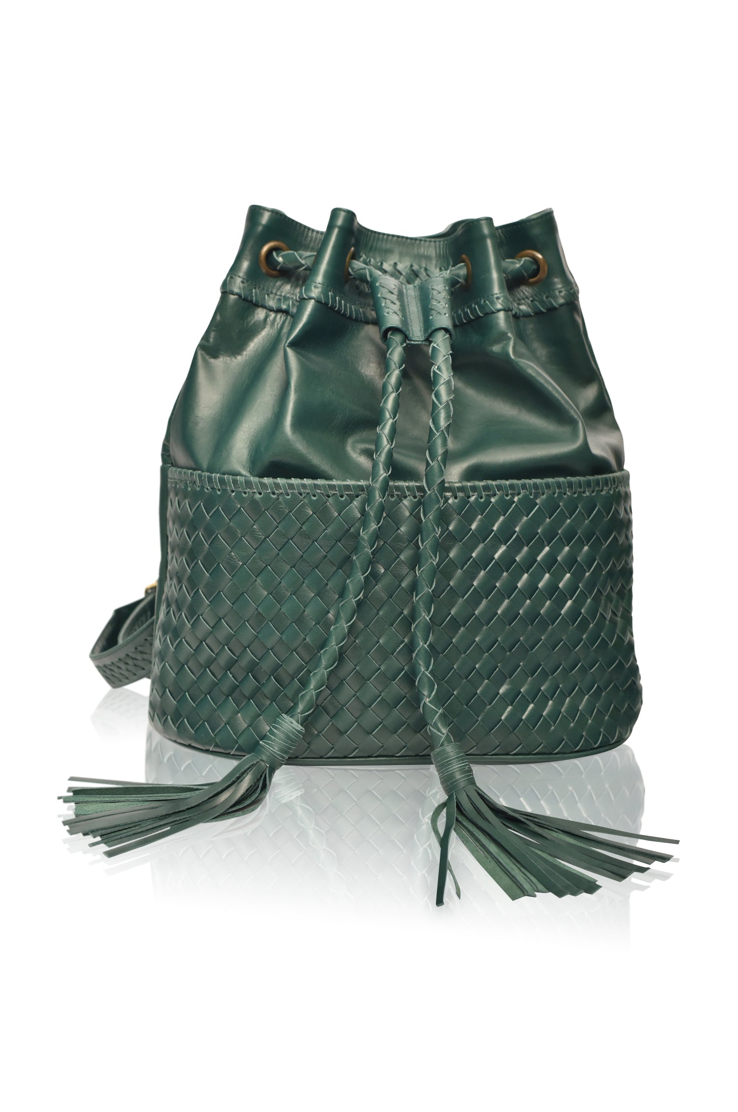 Ocean Alley Convertible Leather Backpack-0