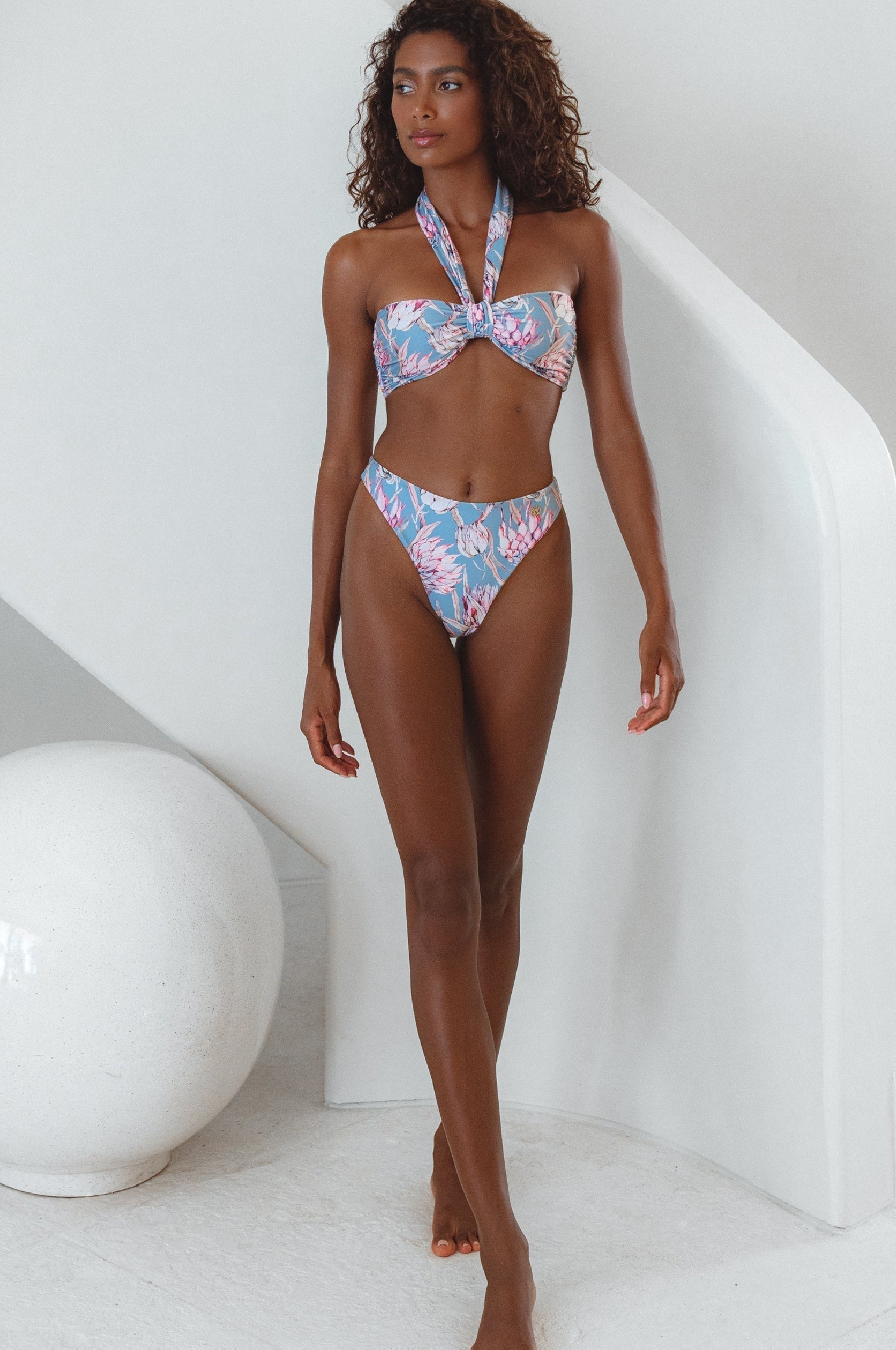 Palmeria High Waist Bikini Bottoms-2