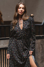 Poeme Long Sleeve Maxi Dress