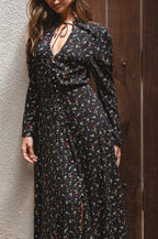 Poeme Long Sleeve Maxi Dress