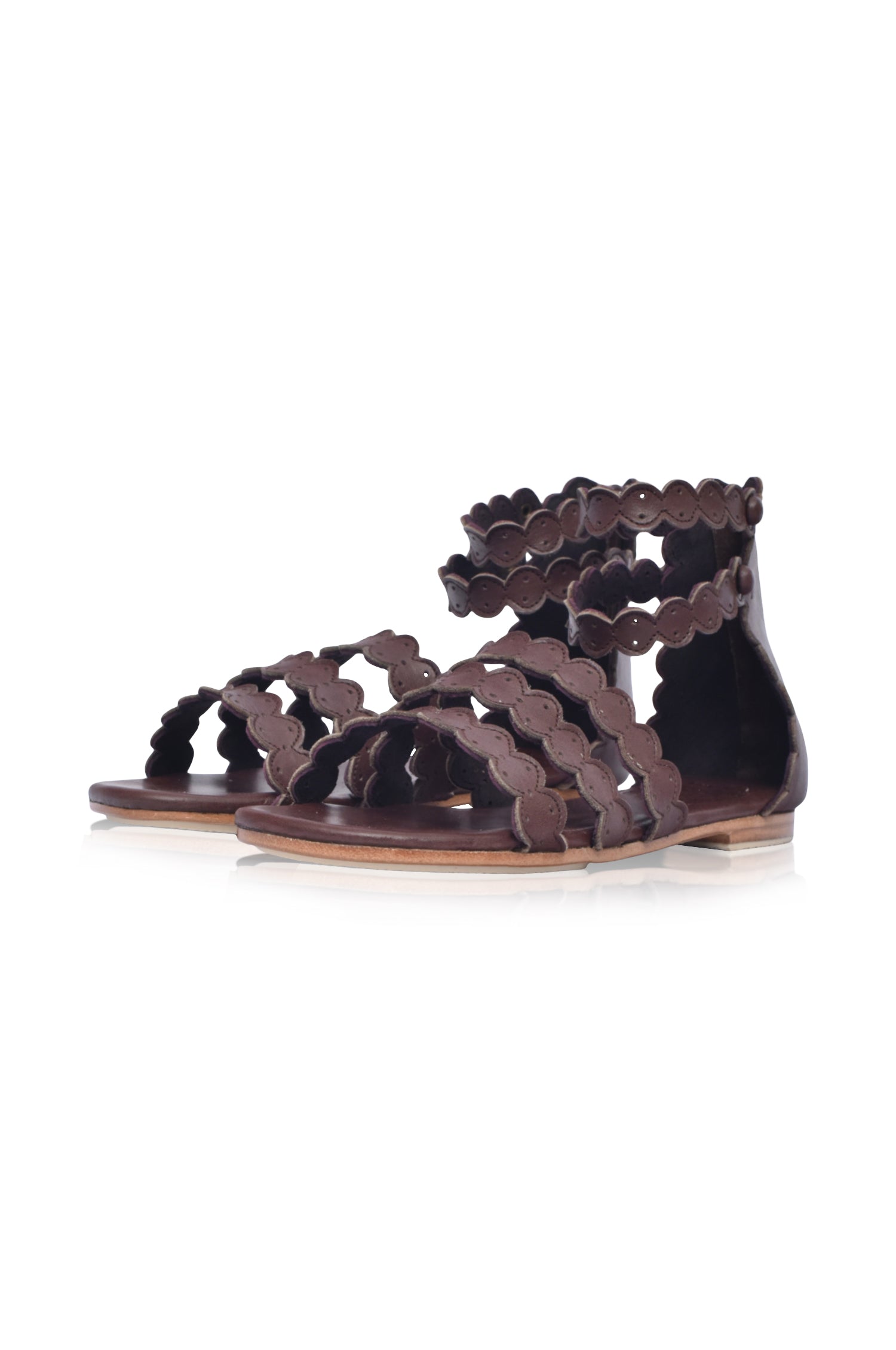 Rimini Boho Leather Sandals-2