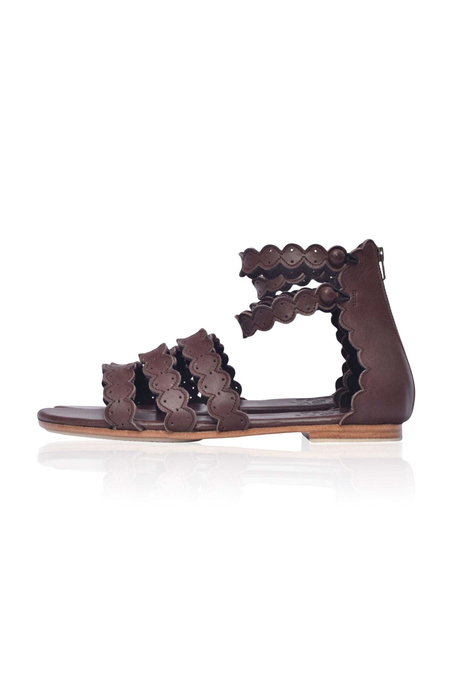 Rimini Boho Leather Sandals-1