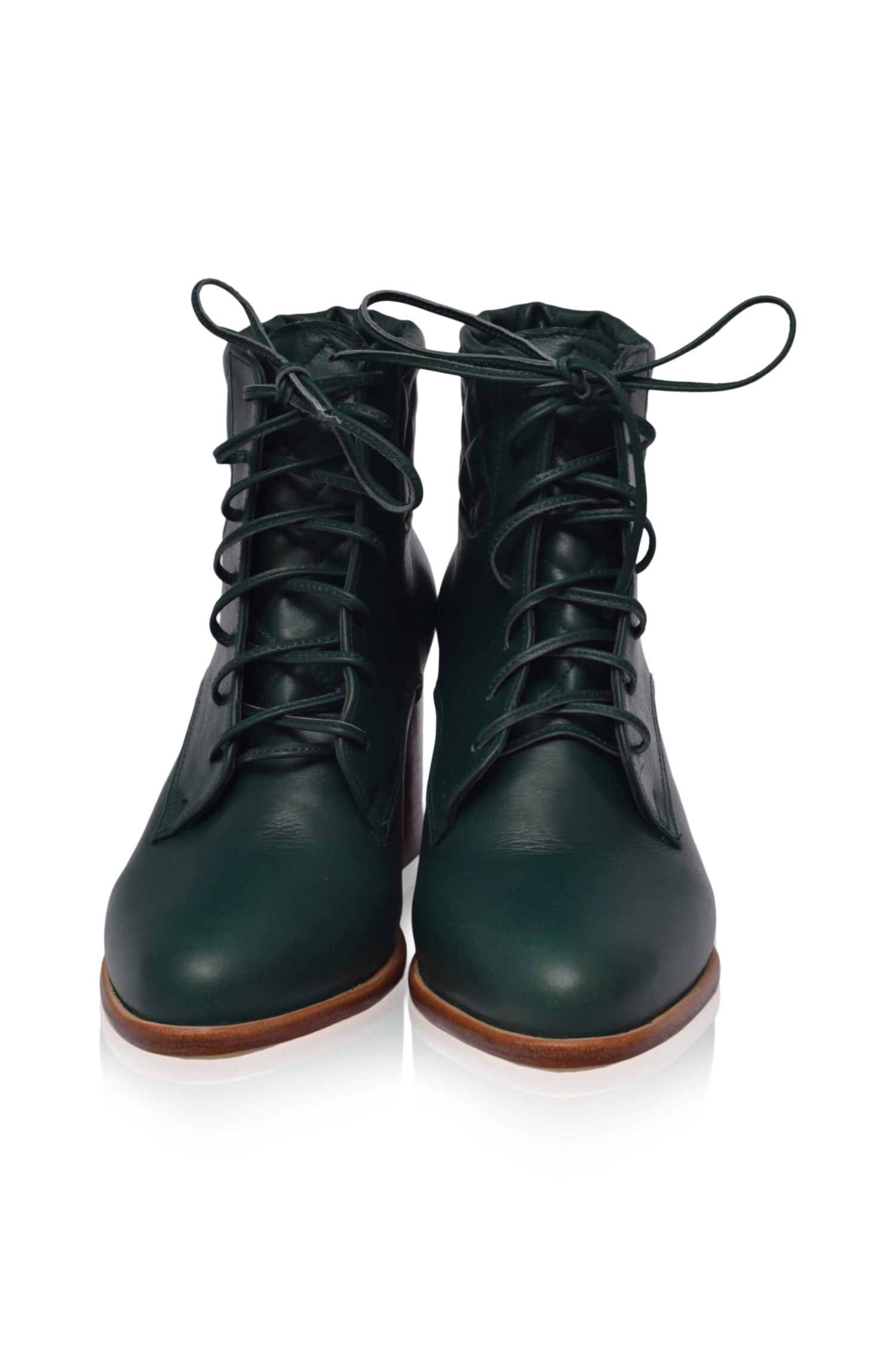 Rising Mara Leather Heel Booties-2