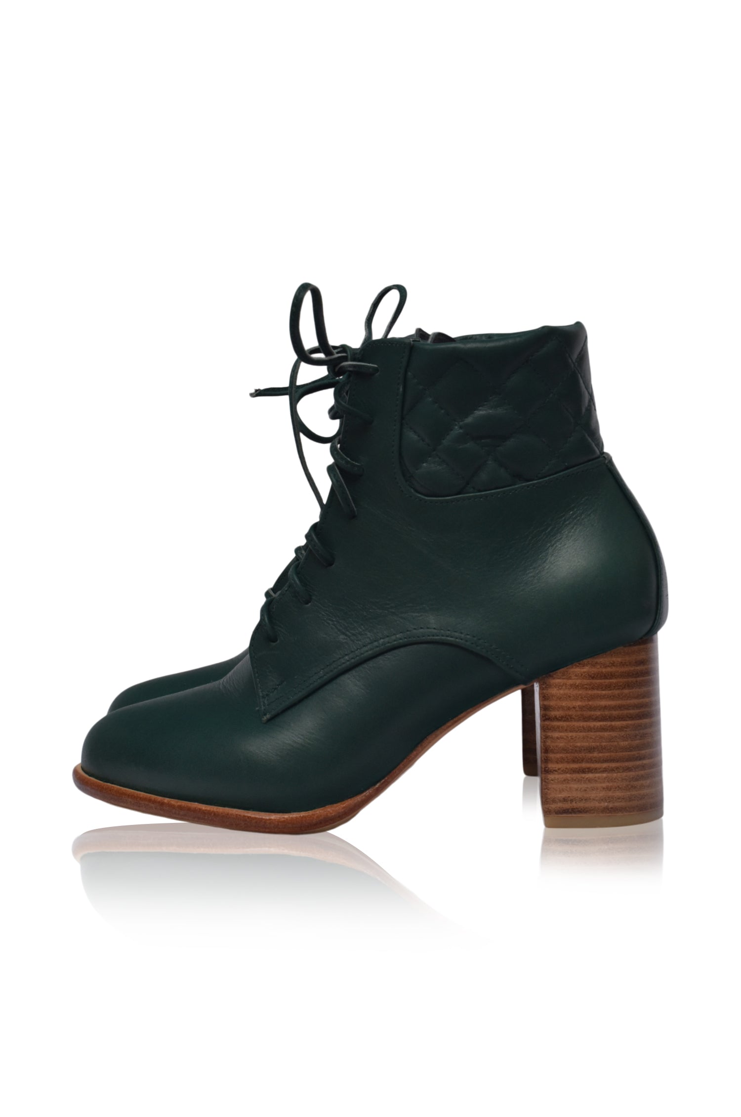 Rising Mara Leather Heel Booties-1