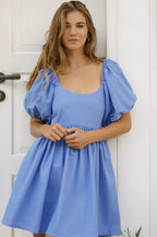 Strawberry Fields Puff Sleeve Mini (Sale)
