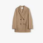 Women's high-density fine silk wool peaked lapel suit jacket-4