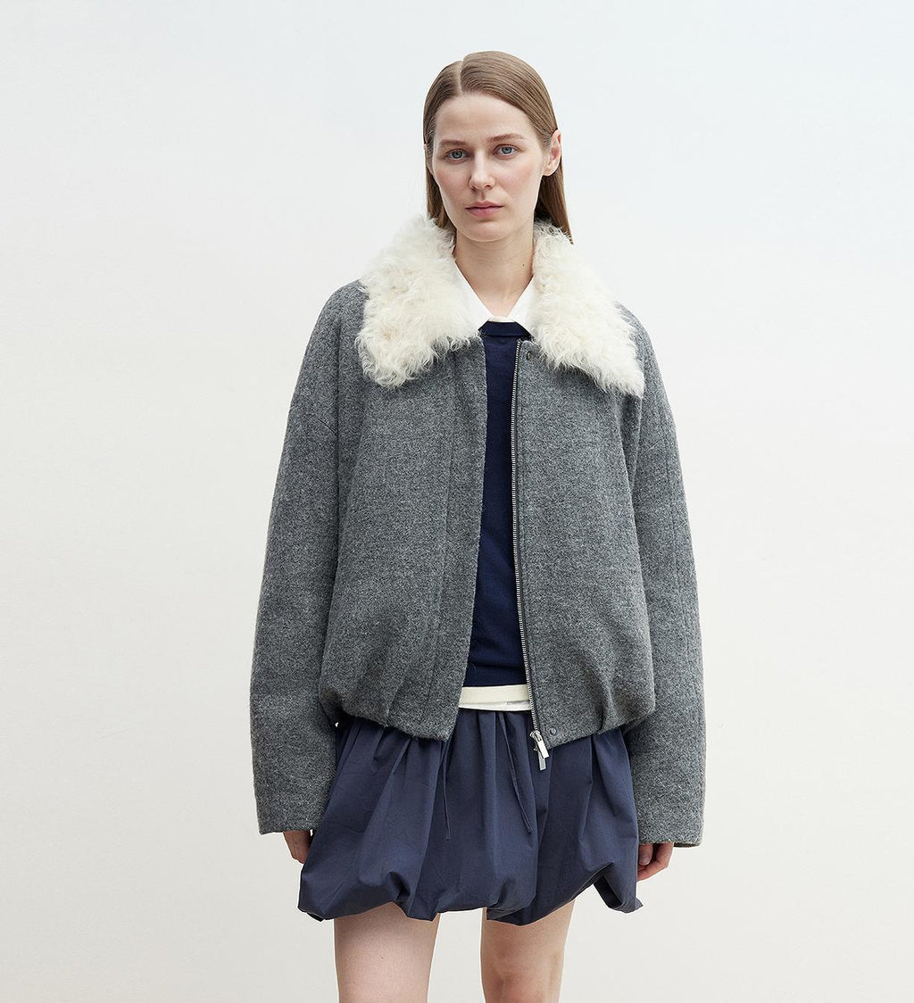 Fireladyfur Women's Parka with Tuscan Fur Collar & Removable Lining"Johnny"-5