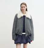 Fireladyfur Women's Parka with Tuscan Fur Collar & Removable Lining"Johnny"-5