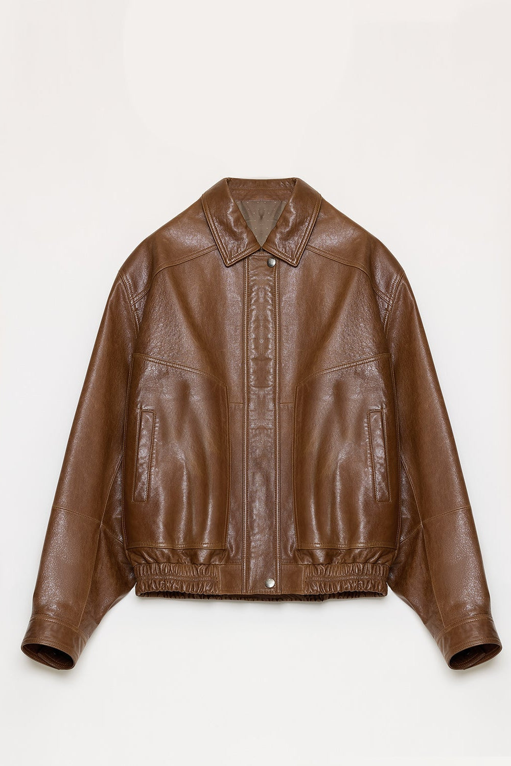 Fireladyfur Women's Retro Work Jacket in Waxed Leather "Fashionable Luke"-6