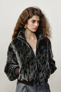 FF×JW Dapple Manor Fashionable Casual Warm Stand Collar Merino Sheepskin Jacket-5