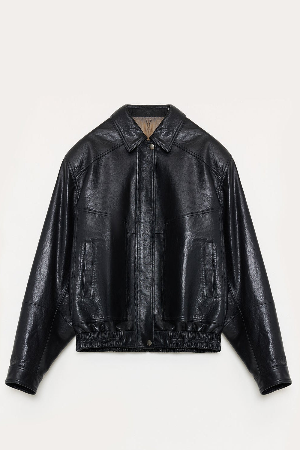 Fireladyfur Women's Retro Work Jacket in Waxed Leather "Fashionable Luke"-5