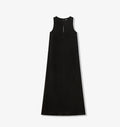 Fireladyfur Women's Imported Acetate Wool A-Line Dress"Corridor Stride"