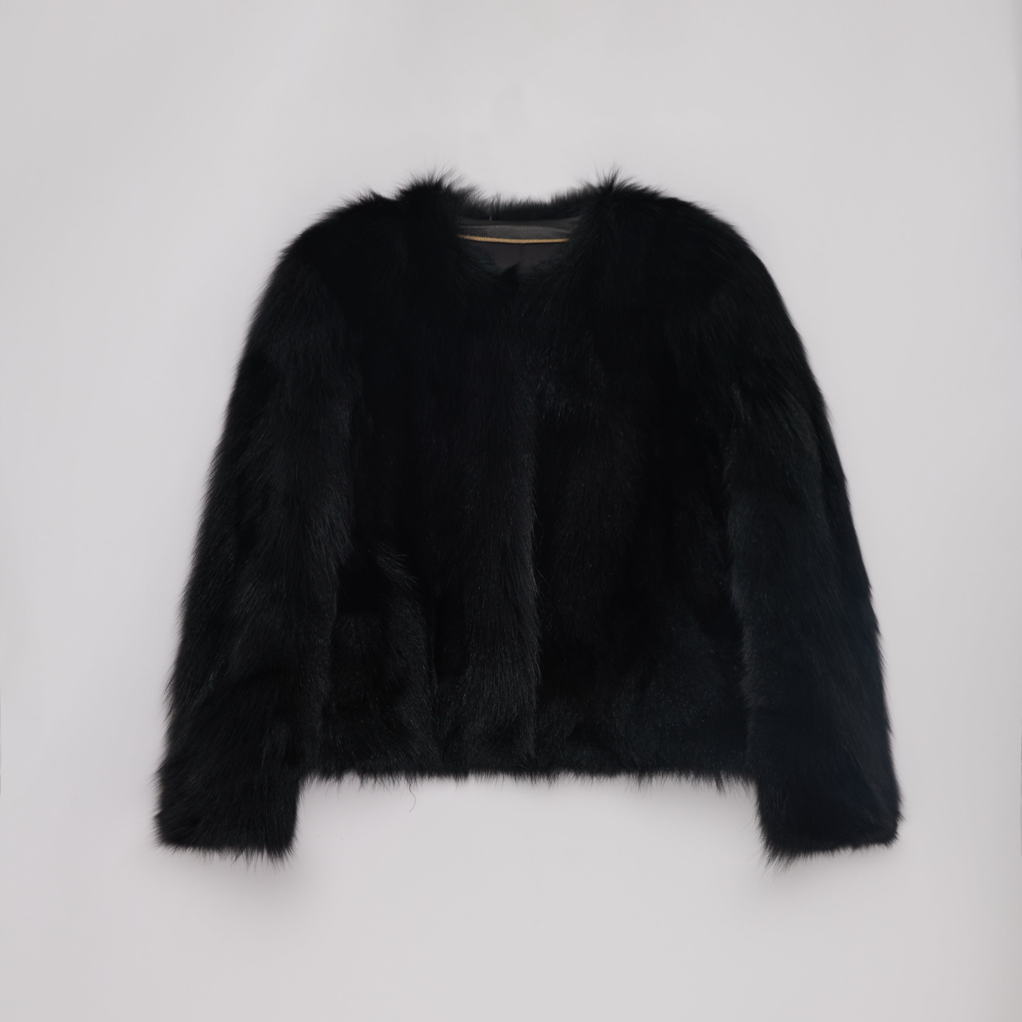 Fireladyfur Women's Fur Coat | Genuine Finnish Fox Fur"Reed Flower"-7