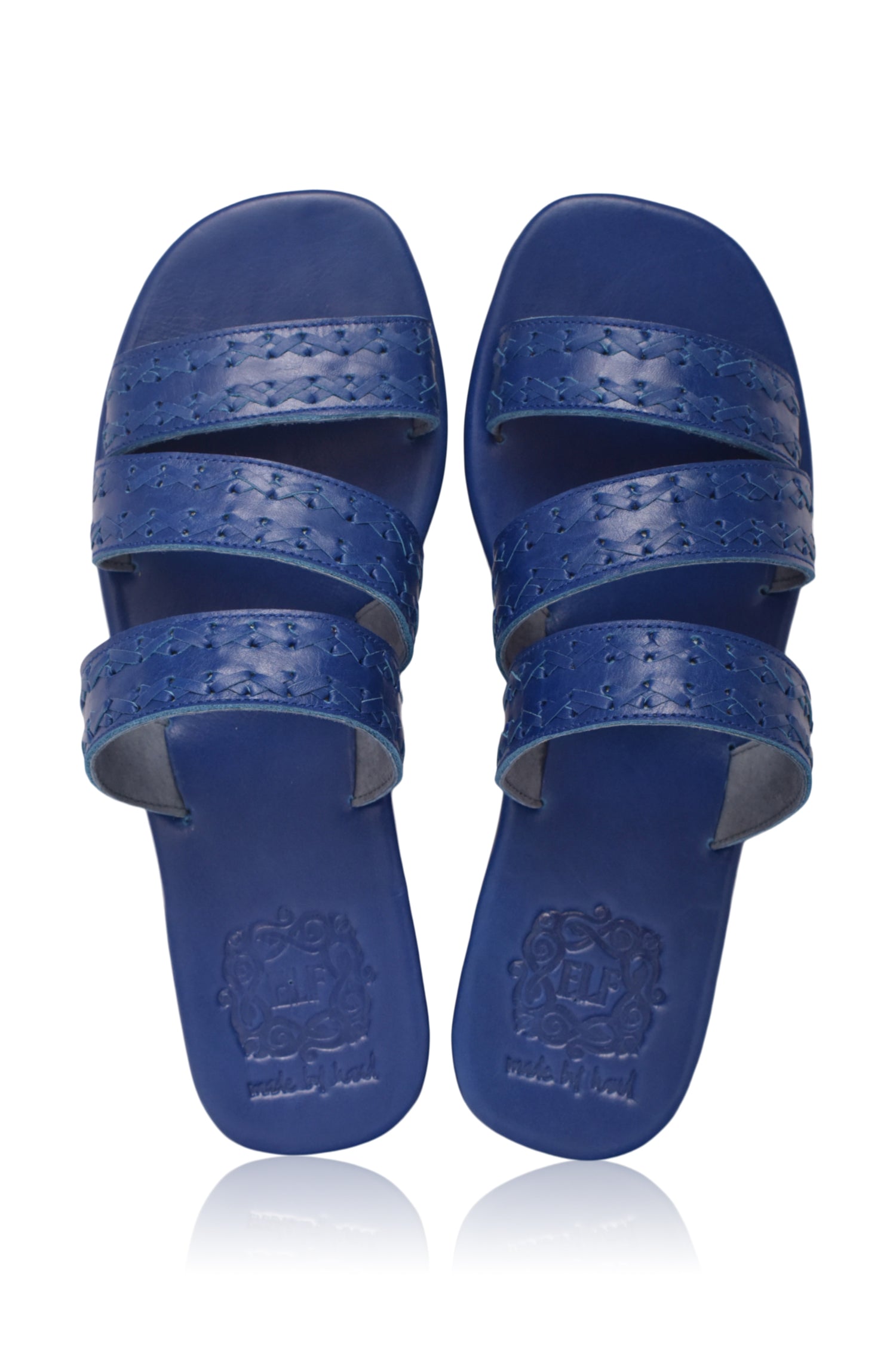 Sail Slide Leather Sandals-5