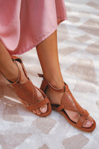 Savannah Leather Sandals-0