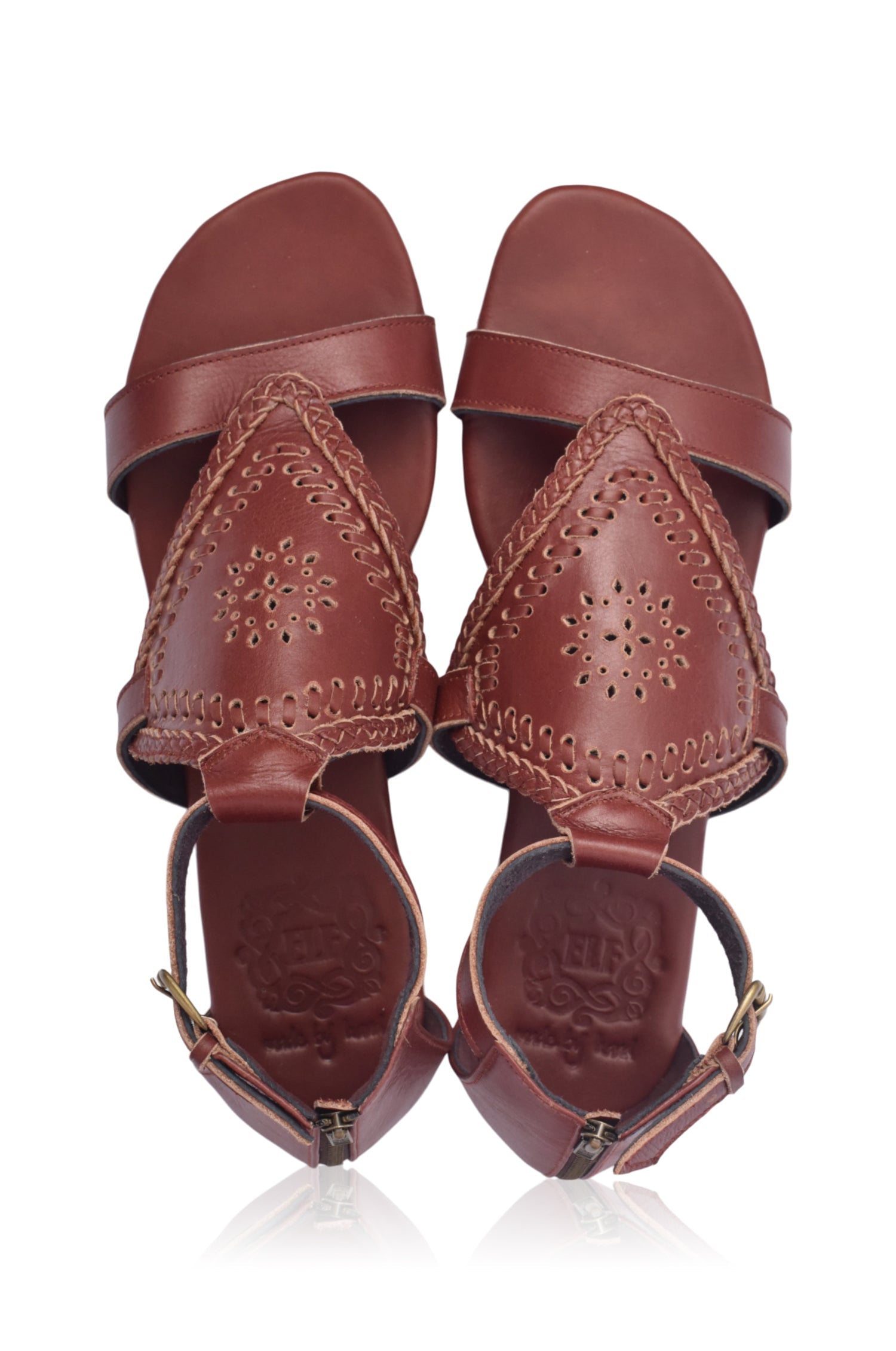 Savannah Leather Sandals-5