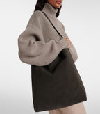 Aesther Ekme Sac Large suede bucket bag