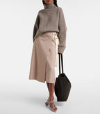 Aesther Ekme Sac Large suede bucket bag