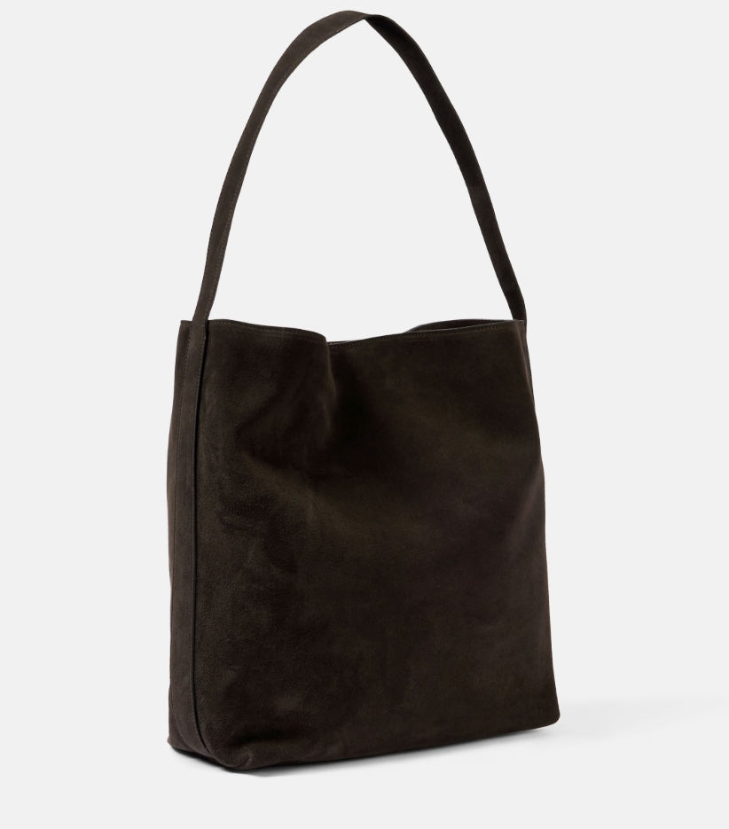 Aesther Ekme Sac Large suede bucket bag