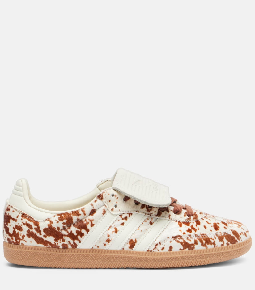 Adidas Samba LT calf hair sneakers