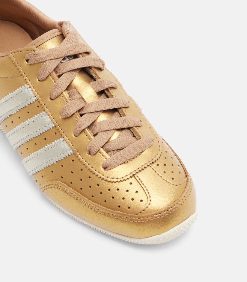 Adidas Japan metallic leather sneakers