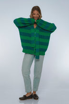 Soft Wind Oversized Button Down Cardigan