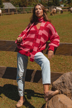 Soft Wind Oversized Button Down Cardigan