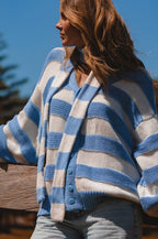 Soft Wind Oversized Button Down Cardigan