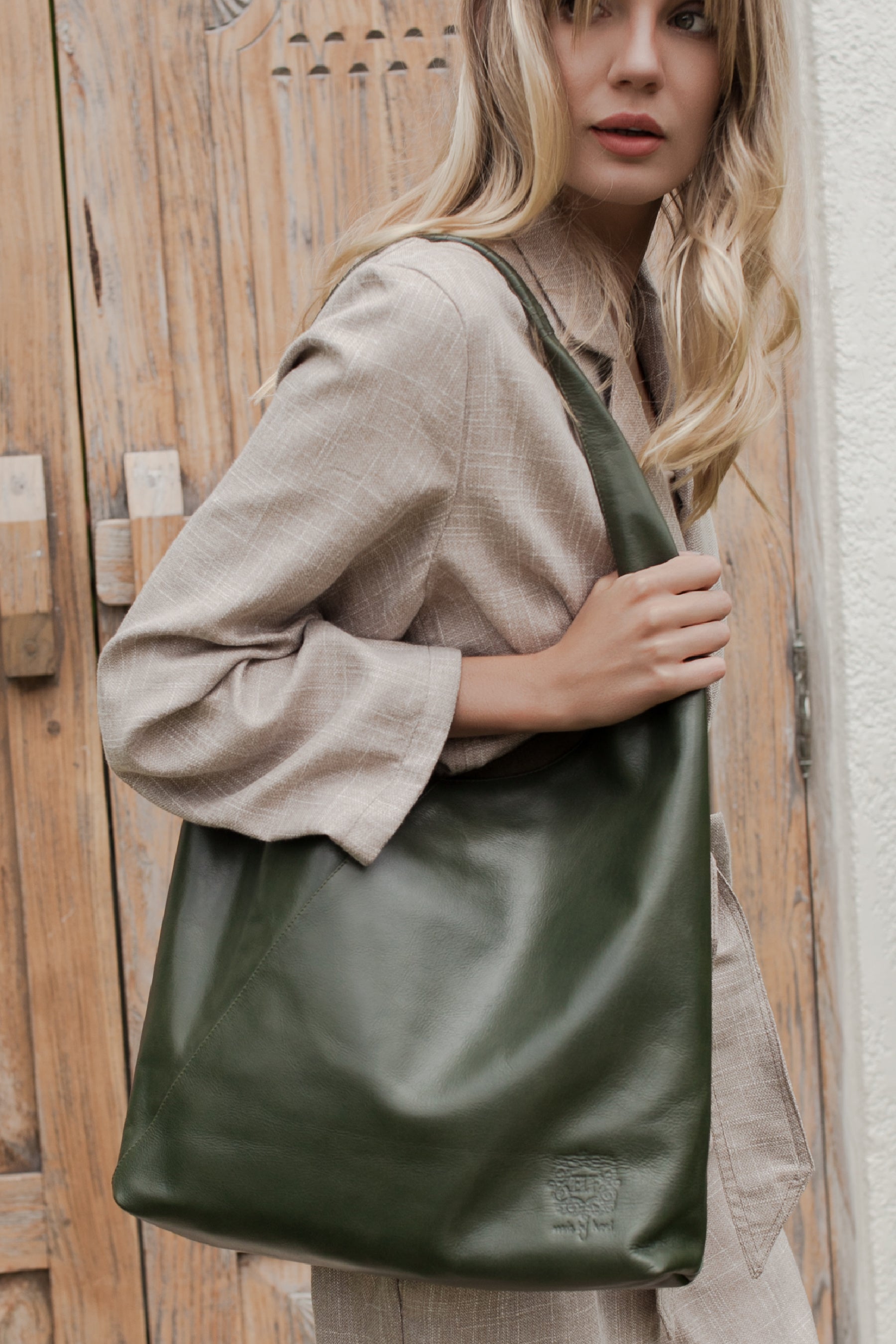 Sueno Slouchy Leather Bag-0