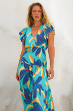 Sunshine Bohemian Midi Dress (Sale)