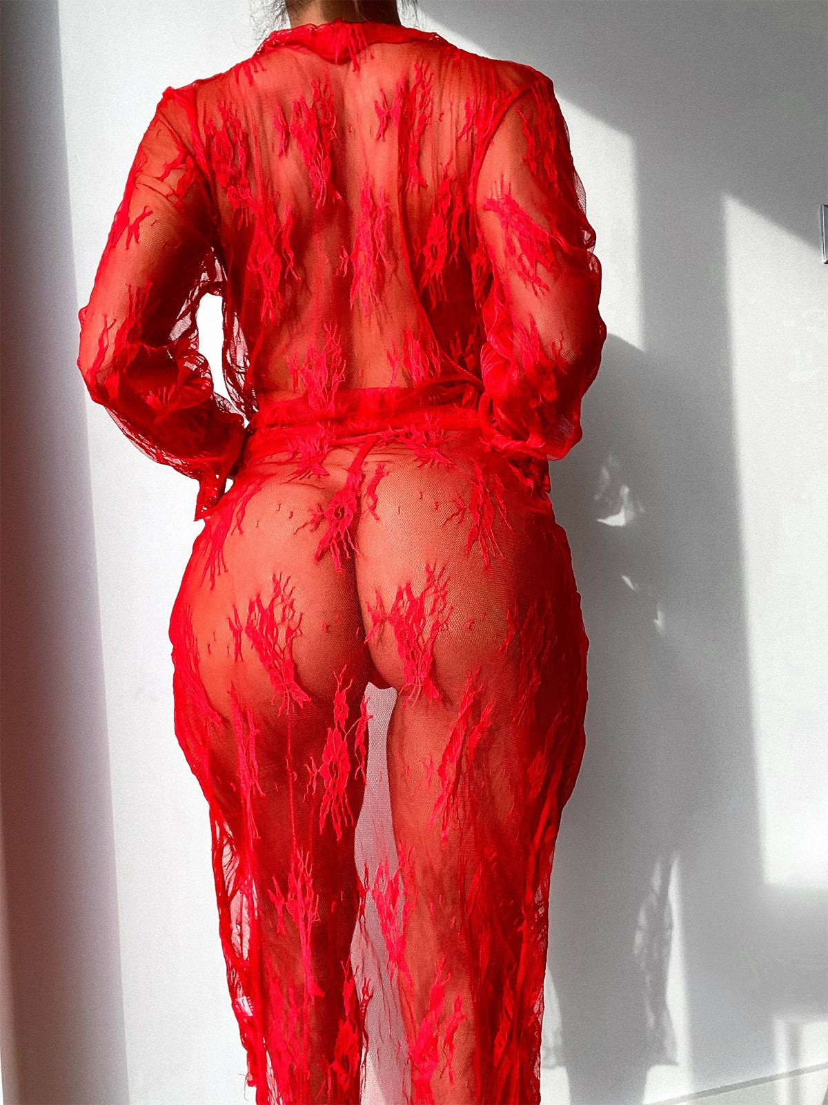 Lucky Lover Babydoll and G-String - S/M/L/XL-3