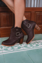 Totem Ankle Leather Booties-0
