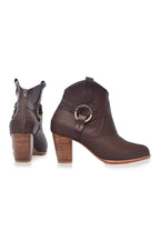Totem Ankle Leather Booties-3