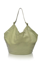 Tulip Medium Leather Tote Bag-5