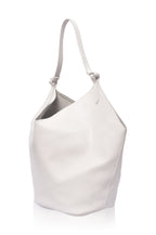Tulip Medium Leather Tote Bag-3