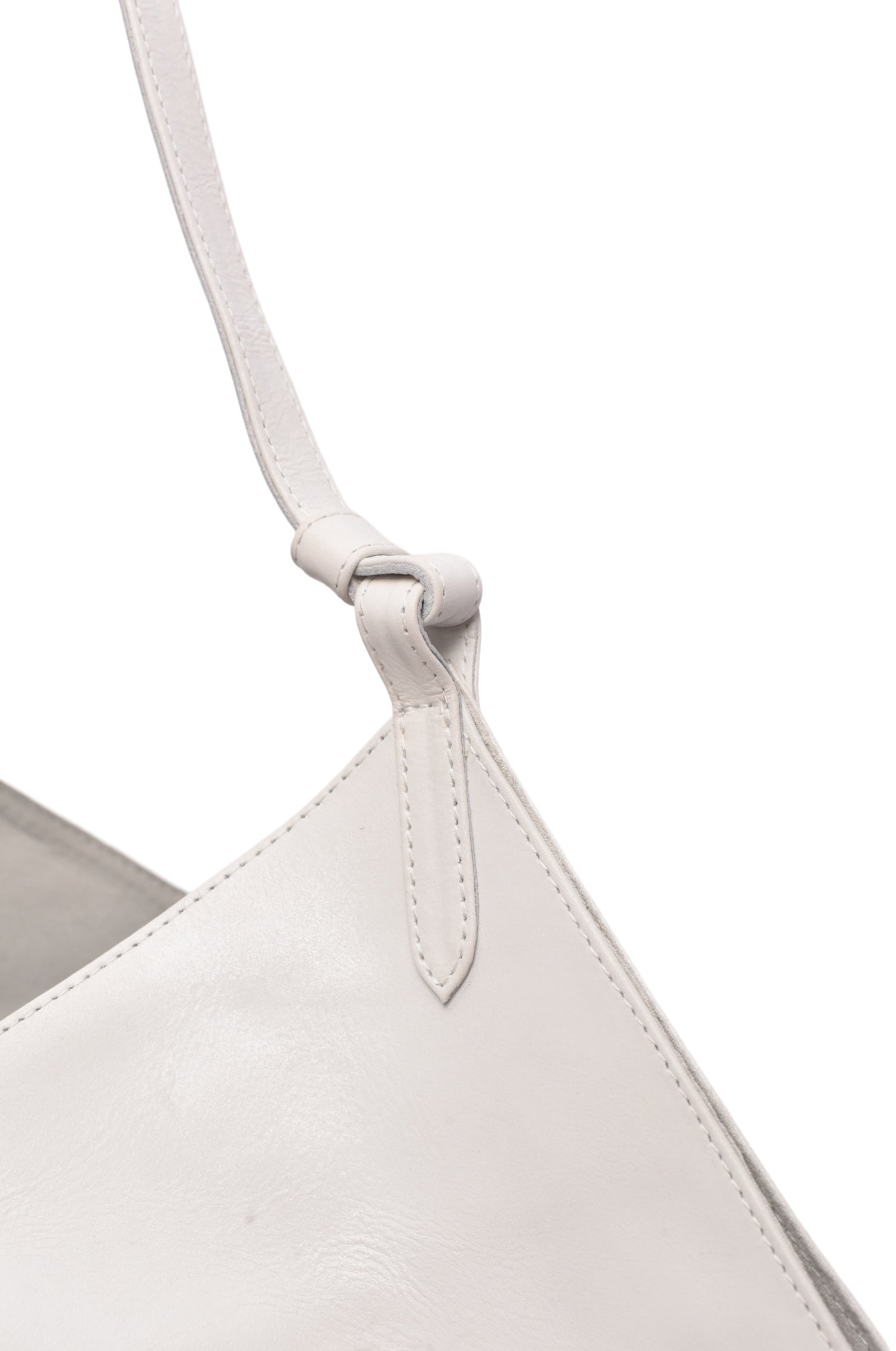 Tulip Medium Leather Tote Bag-4