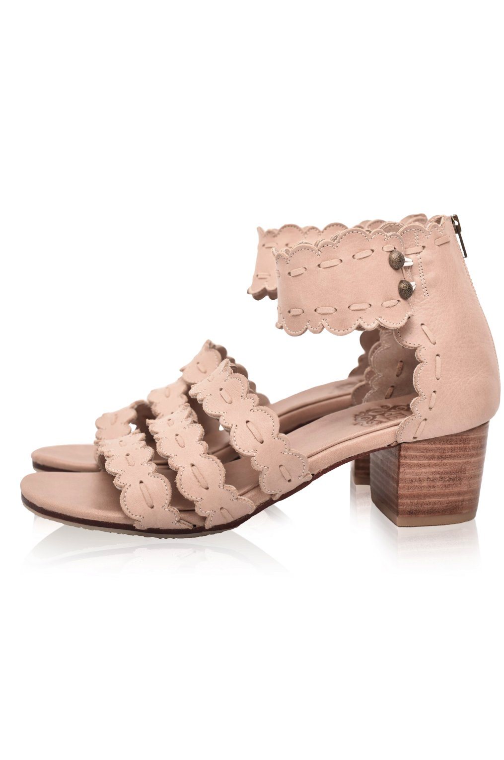 Seaside Leather Sandals-5