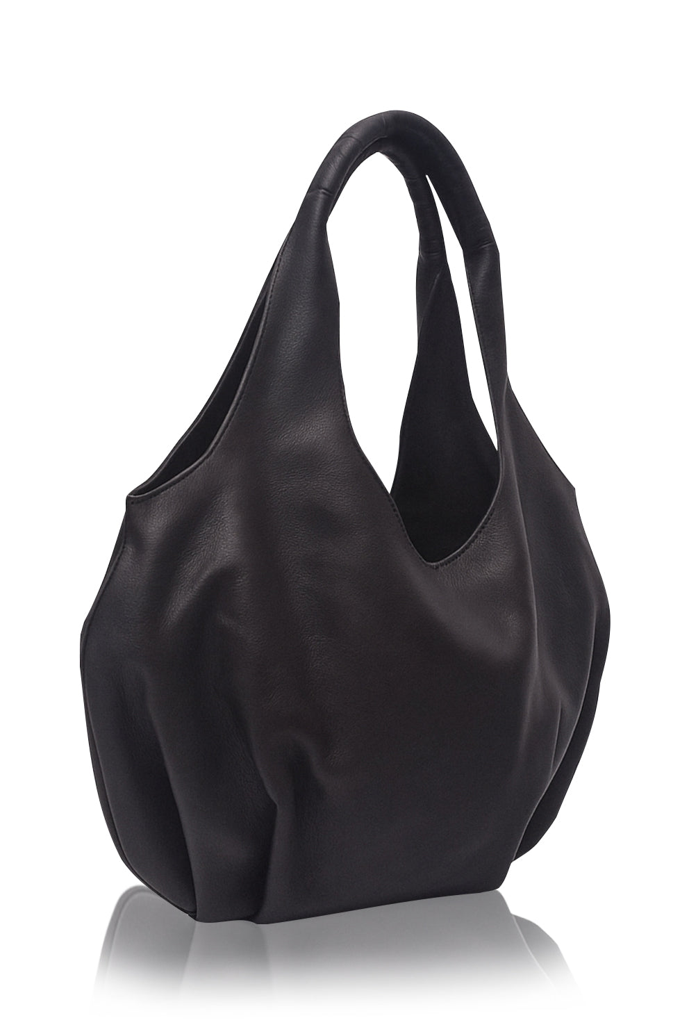 Velara Small Slouchy Leather Tote-2