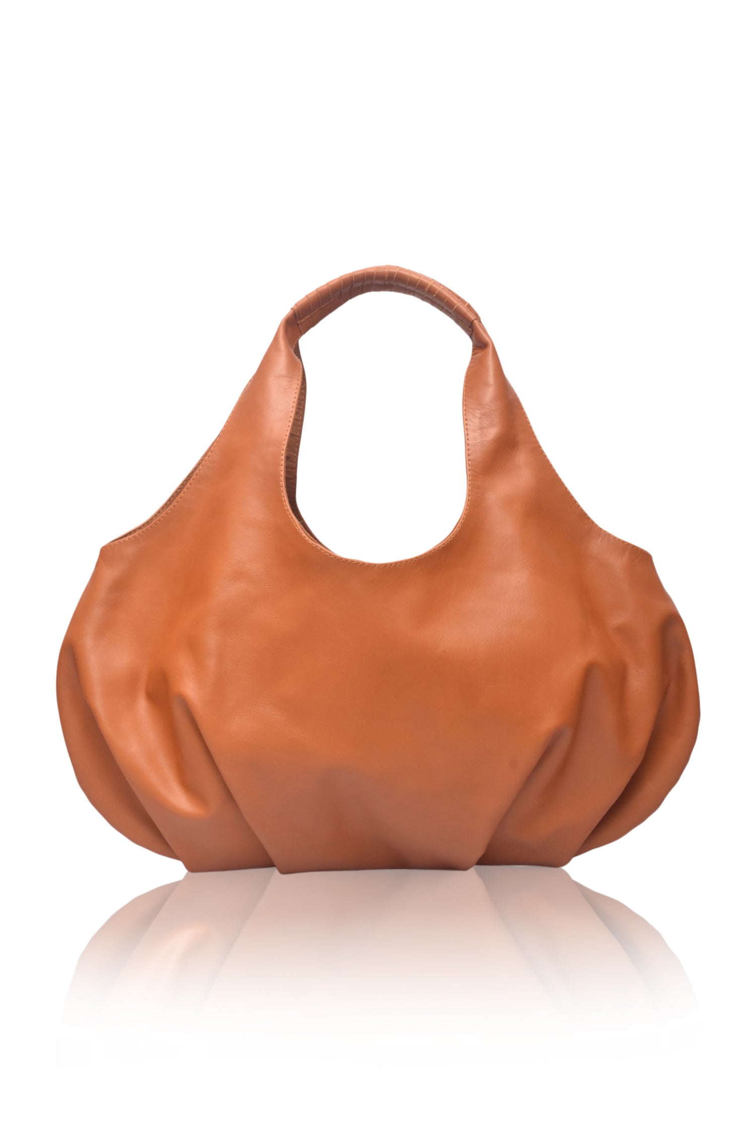 Velara Small Slouchy Leather Tote-5