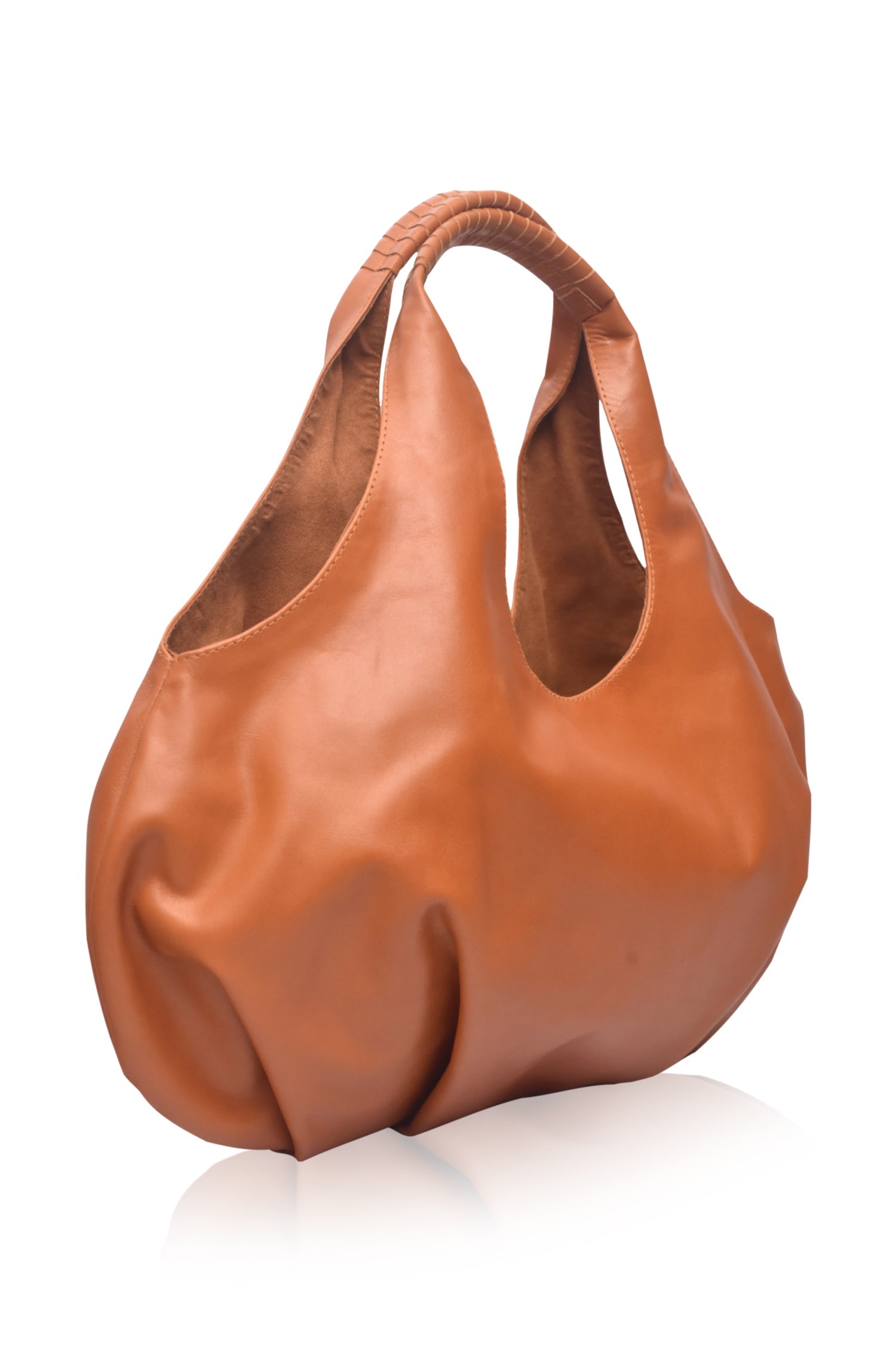 Velara Small Slouchy Leather Tote-2